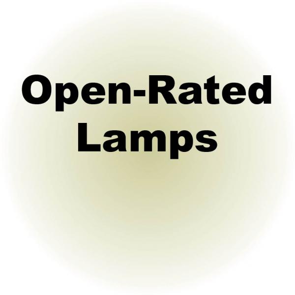 Open-Rated Lamps